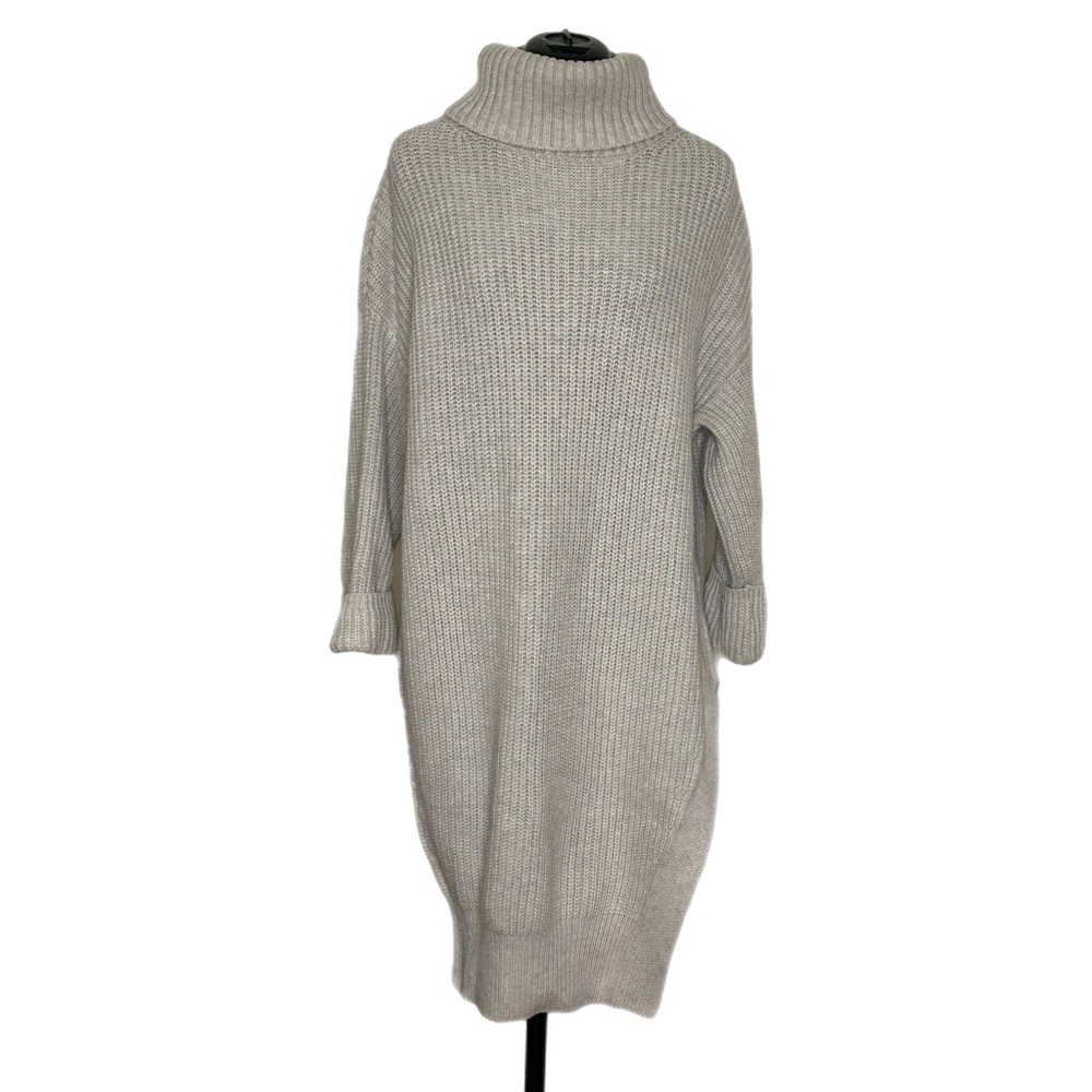 Anthropologie Cream Turtleneck Sweater - Picture 4 of 9